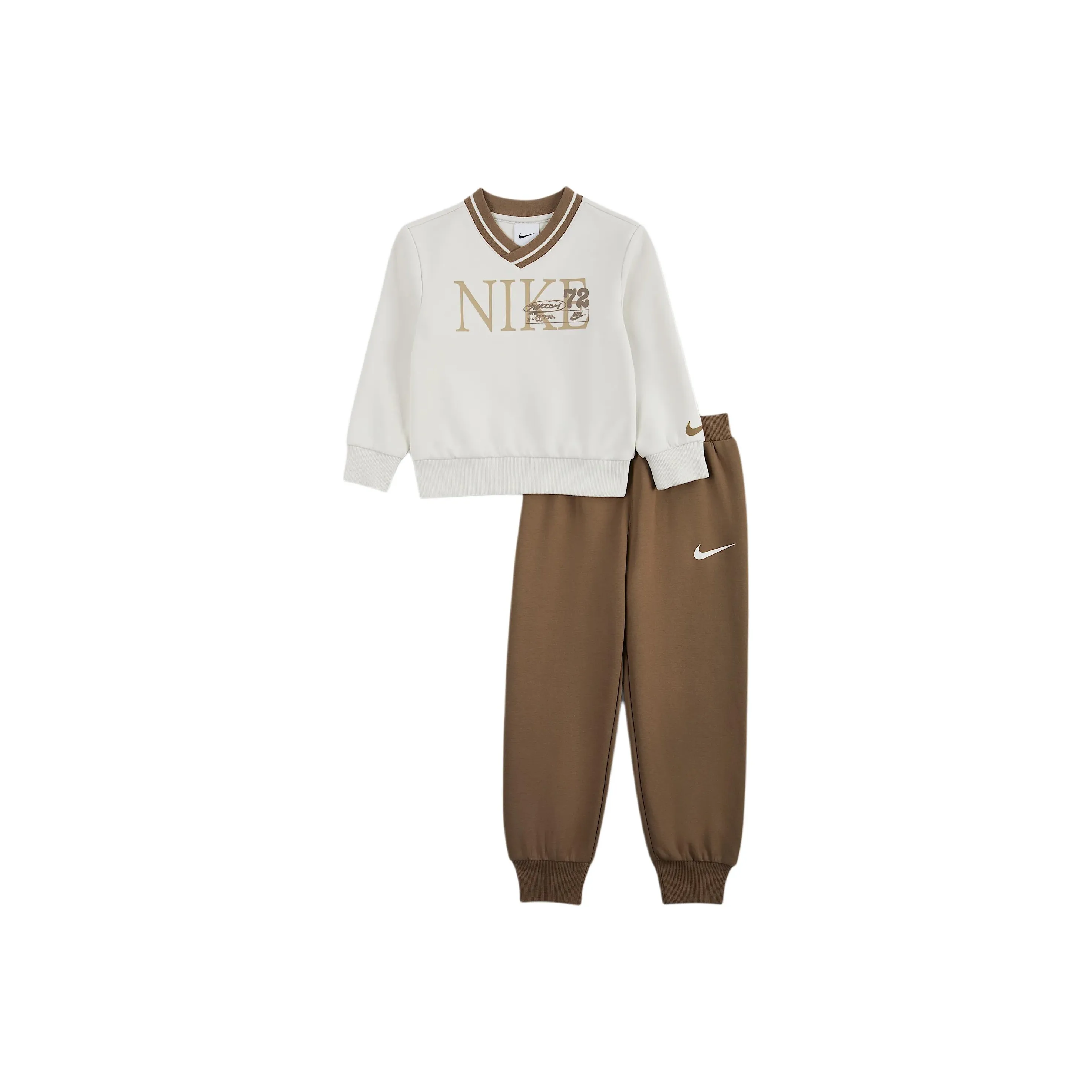 Nike Повседневная спортивная одежда Heritage FW24 Норково-коричневый для детей 3-7 лет