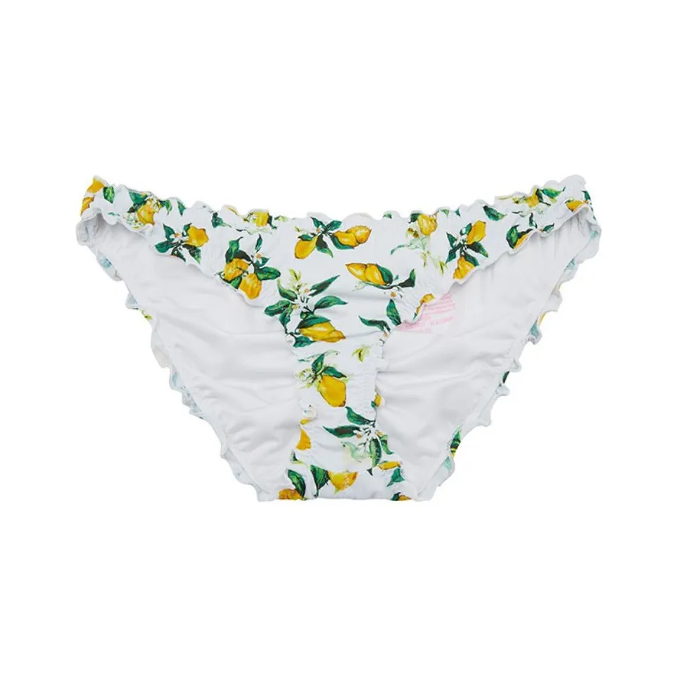 Victoria's Secret Swimming Shorts Women's Lemon Print