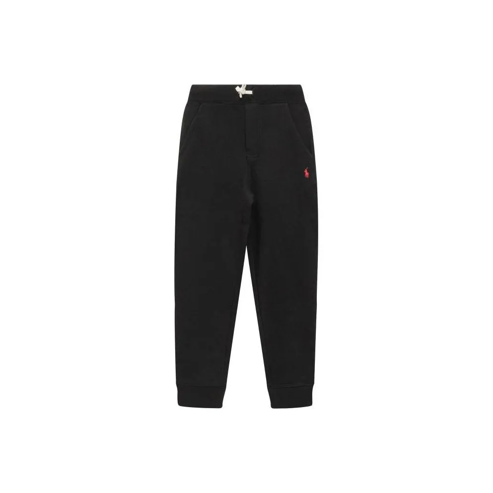 Детские вязаные тренировочные штаны Polo Ralph Lauren черные