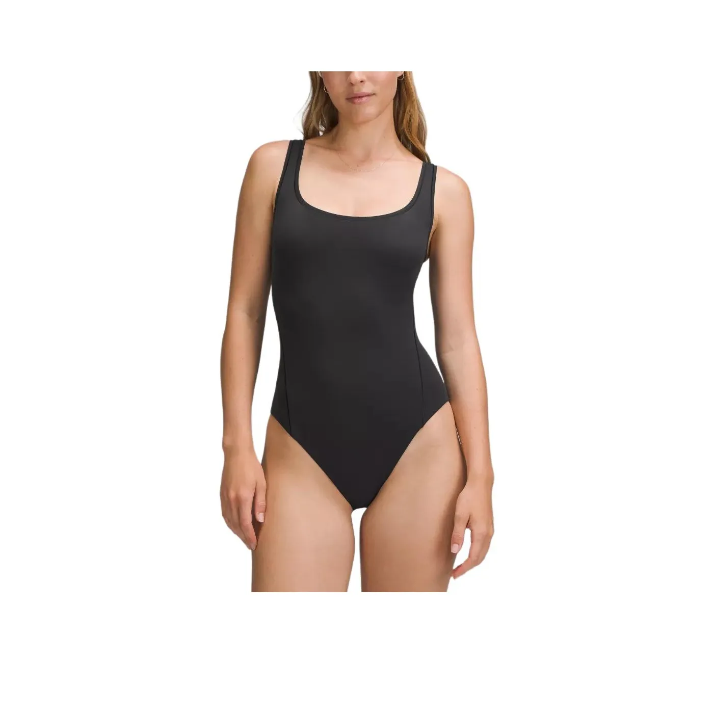 Lululemon WundermostUltra Soft Nulu Square Neck Sleeveless One piece Swimsuit Women's