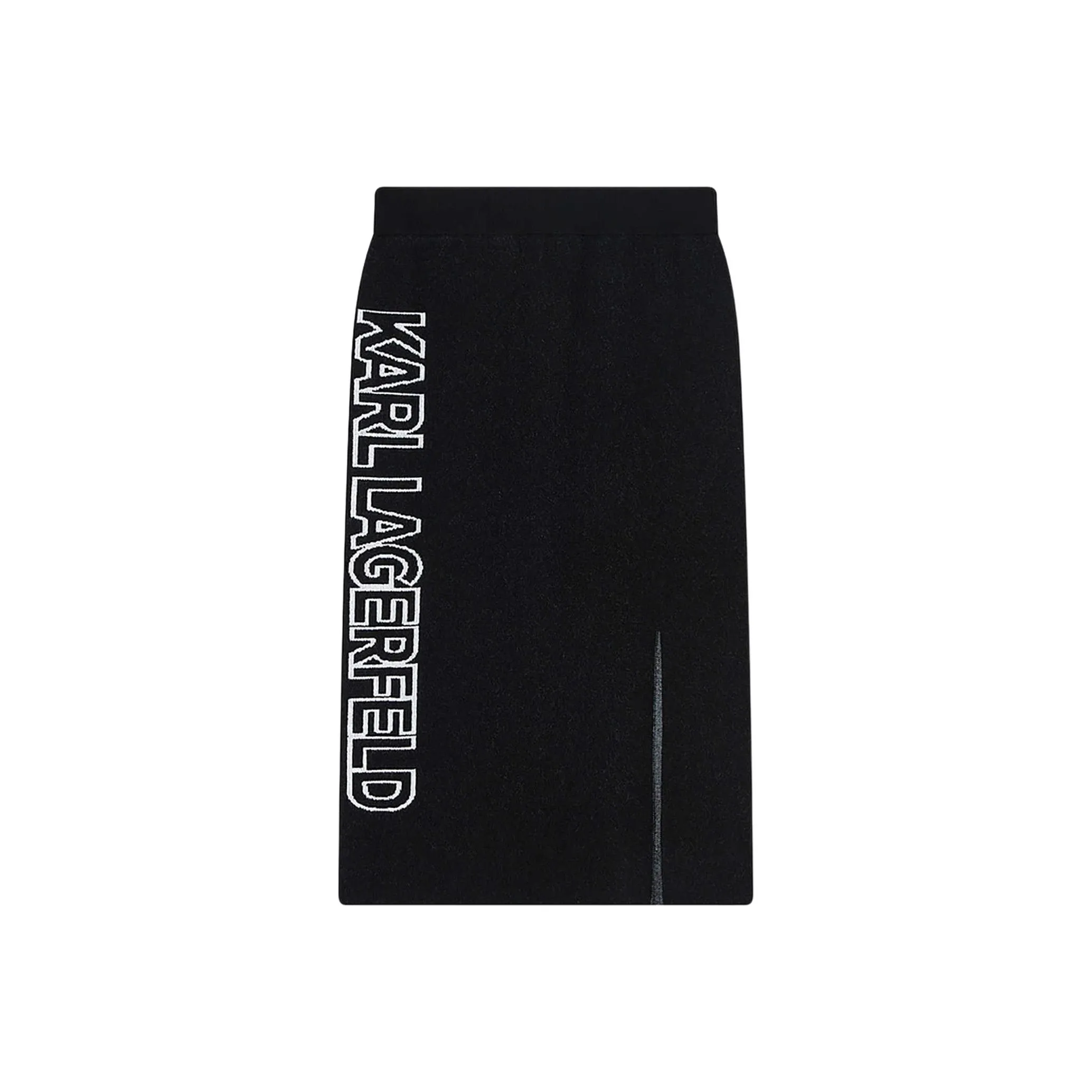 KARL LAGERFELD Повседневный Длинный Юбка Женские Черный