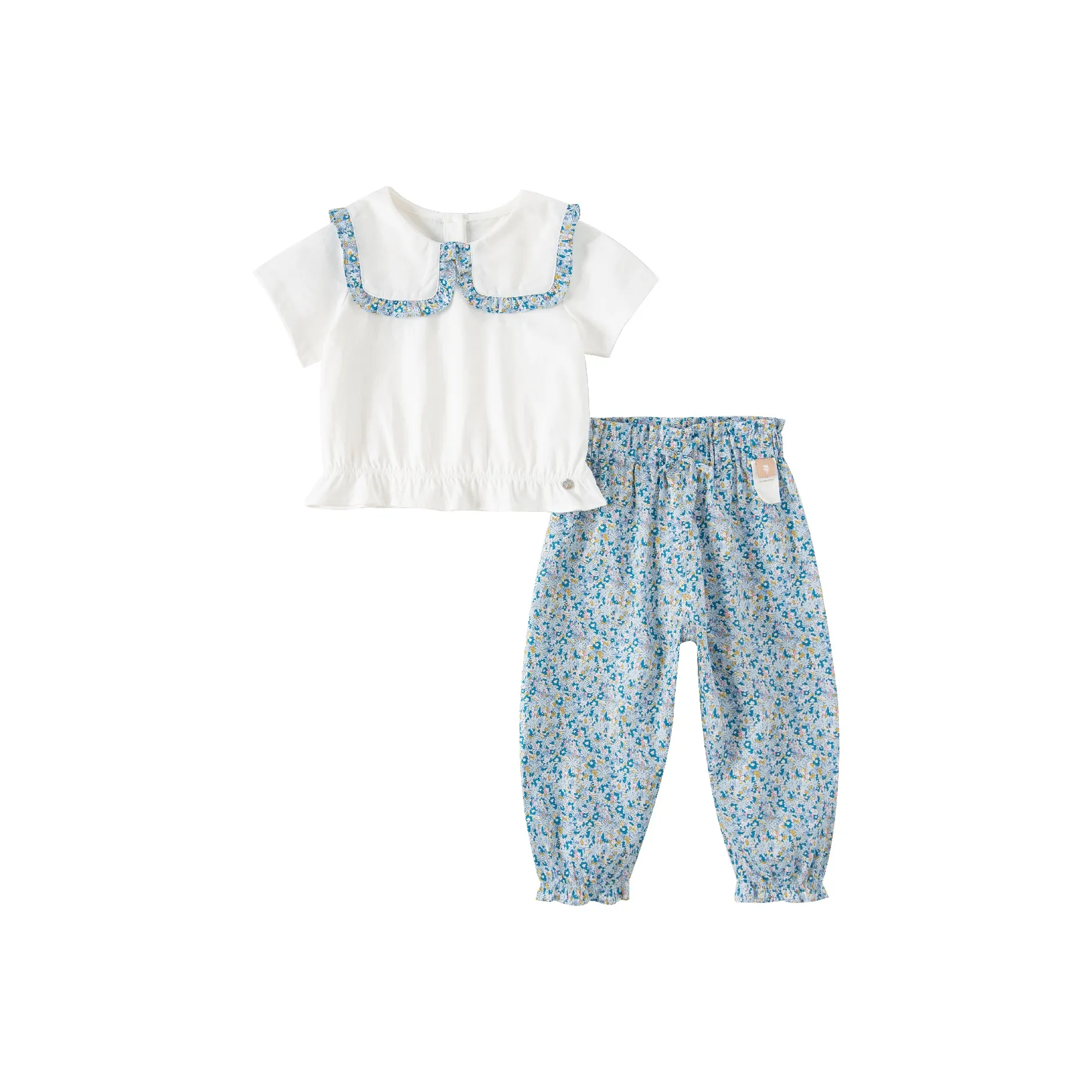 DAVE BELLA Костюм для малышей и детей дошкольного возраста Маленький Цветочный с принтом Детский