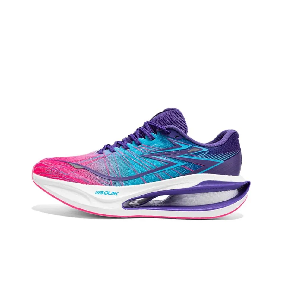 361° Тип Устойчивый к истиранию Амортизация Увеличение Высоты Низкий Топ Повседневные Беговые кроссовки Мужские Розовый Фиолетовый Синий