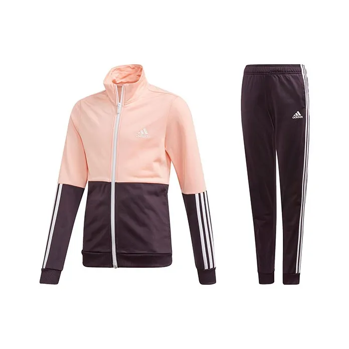 adidas Clothing Комплекты Розовый + Черный Школьный возраст Повседневная спортивная одежда