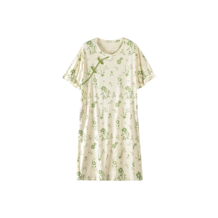 Lan Miao Cheongsam Women's Green Accent
