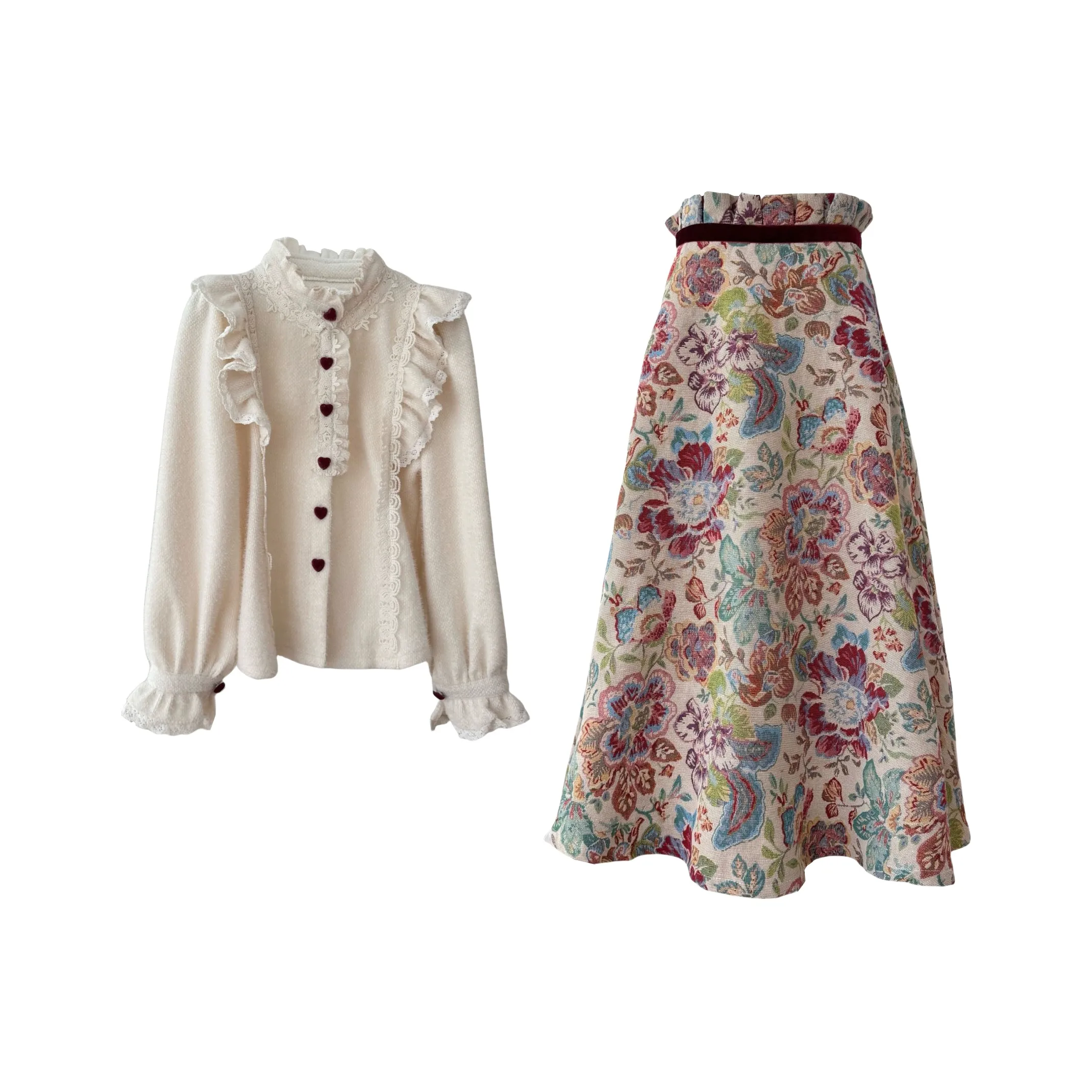 TUSHIFEI Женские комплекты с юбкой