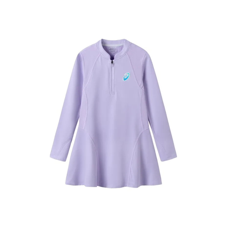 Asics Детское платье переливающийся фиолетовый для подростков