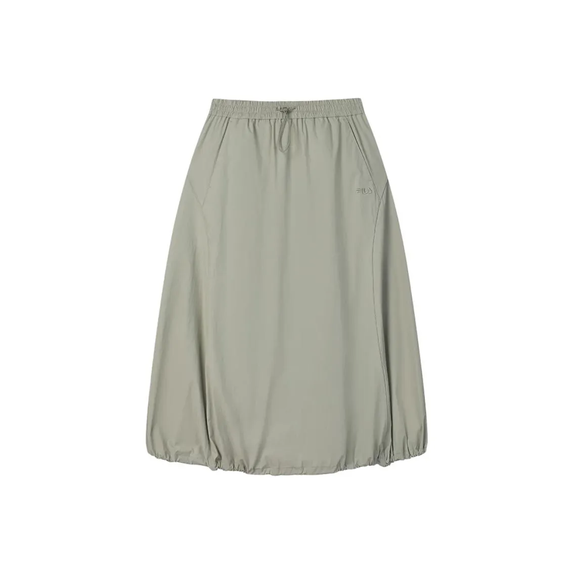 FILA ORIGINALE Повседневная длинная юбка женская зеленая хаки