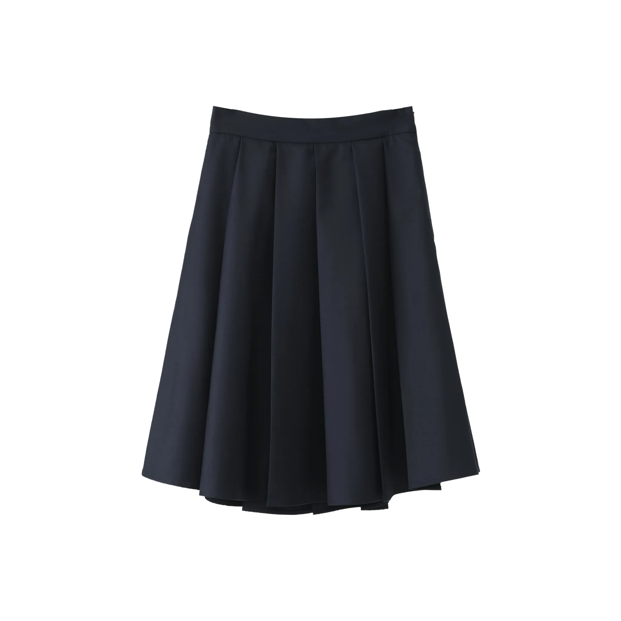 Fstudio Повседневный Длинный Юбка Женская Темно-синий