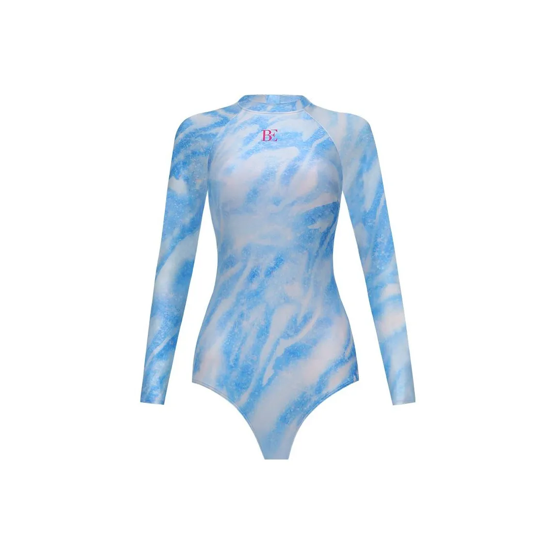 BALNEAIRE Ван-Пис Купальник Женские Лазурь Прозрачный Белый