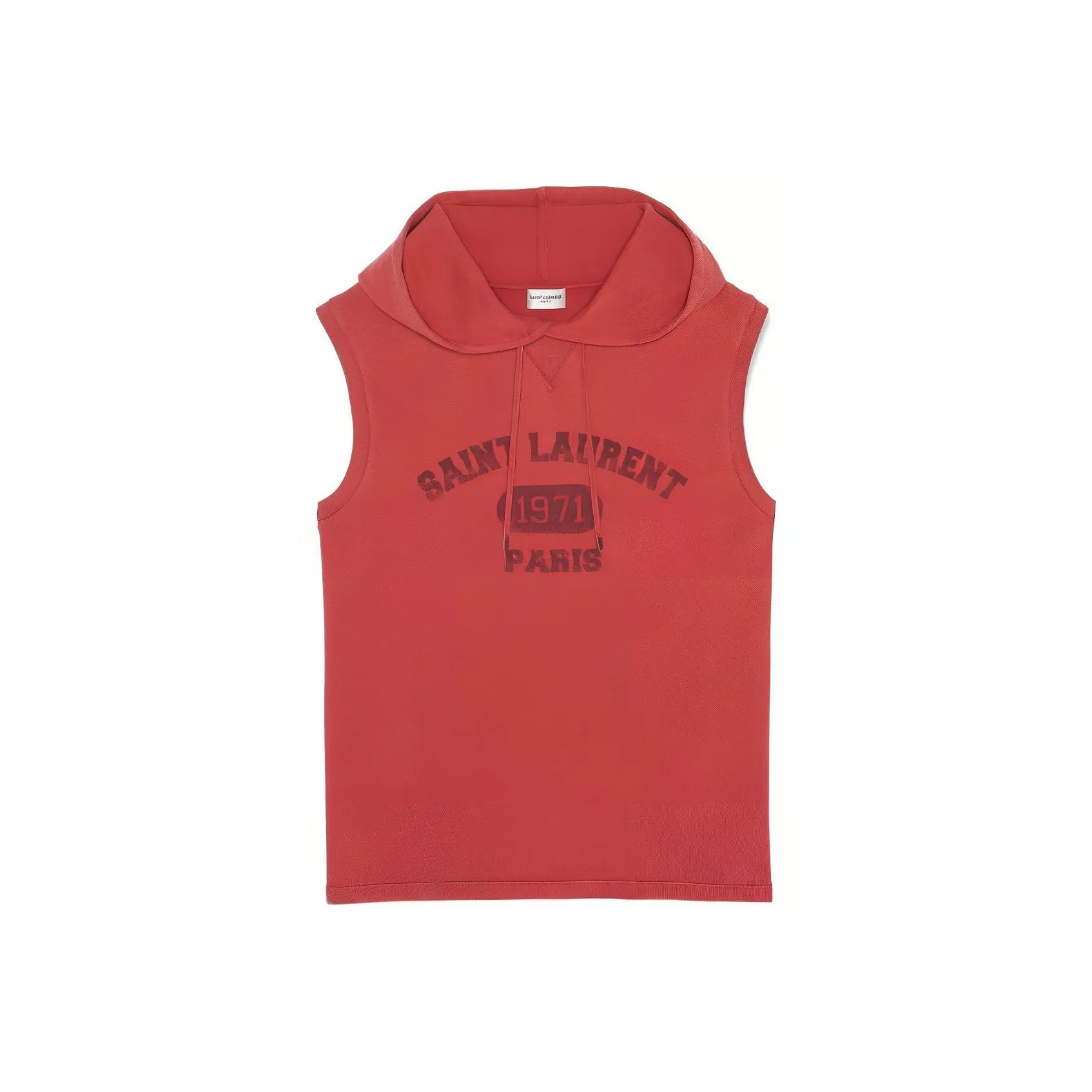 SAINT LAURENT 1971 Sleeveless Hoodie