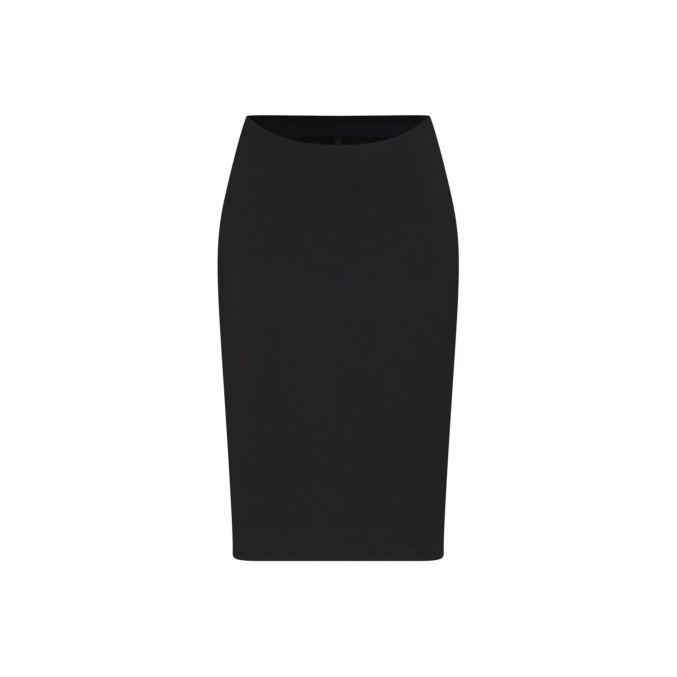 SKIMS SS25 SMOOTH LAYERS Midi Юбка Повседневная Длинная Юбка Женская OBSIDIAN Обсидиан