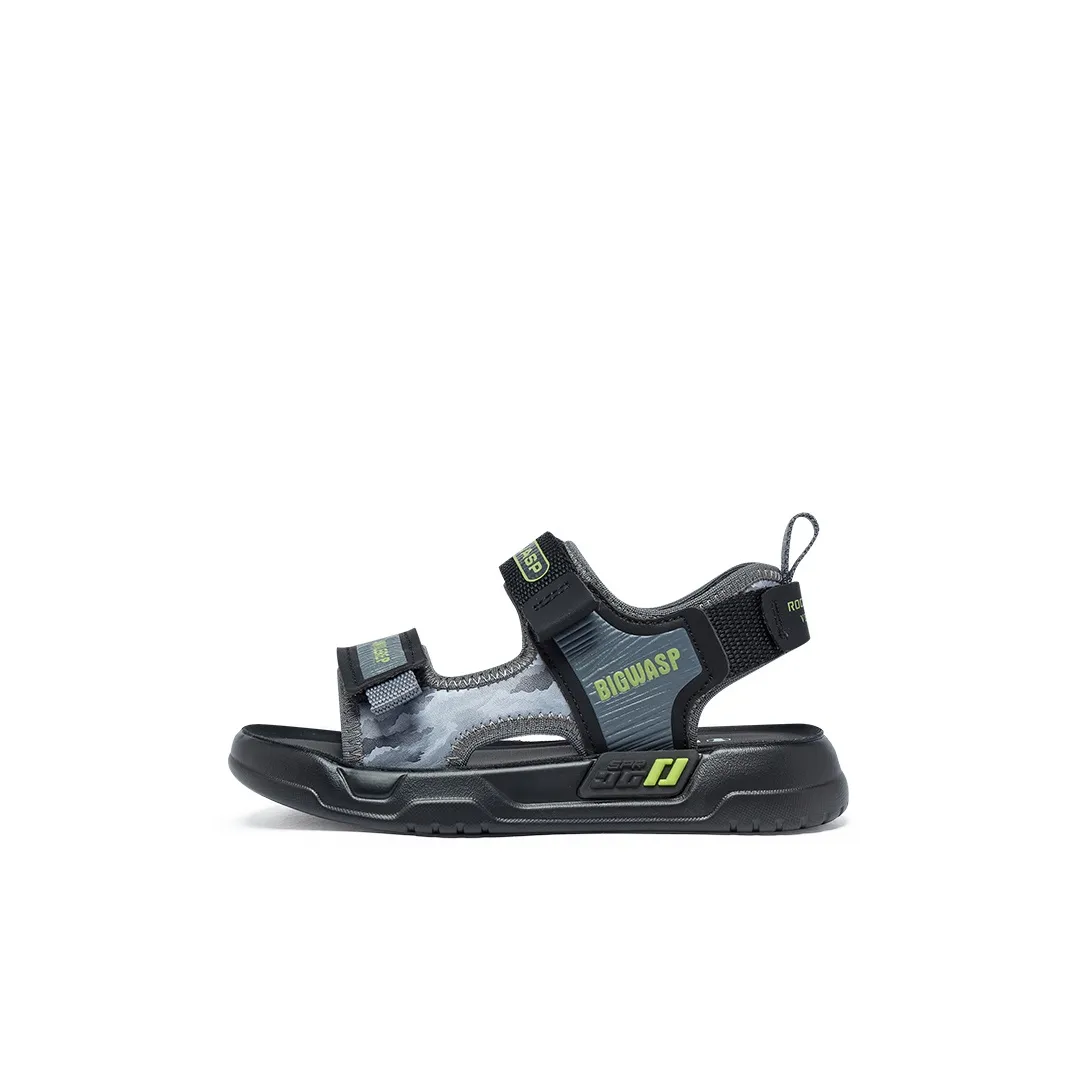 BIG WASP Противоскользящие Дышащие Легкие Амортизирующие Детские Сандалии для Малышей