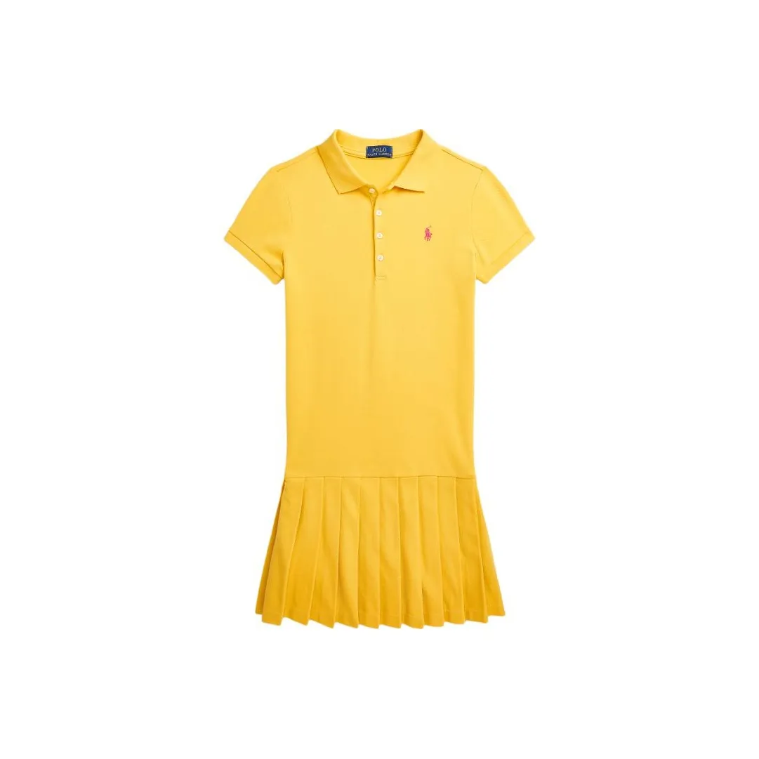 Polo Ralph Lauren Платье SS24 Желтое Детское