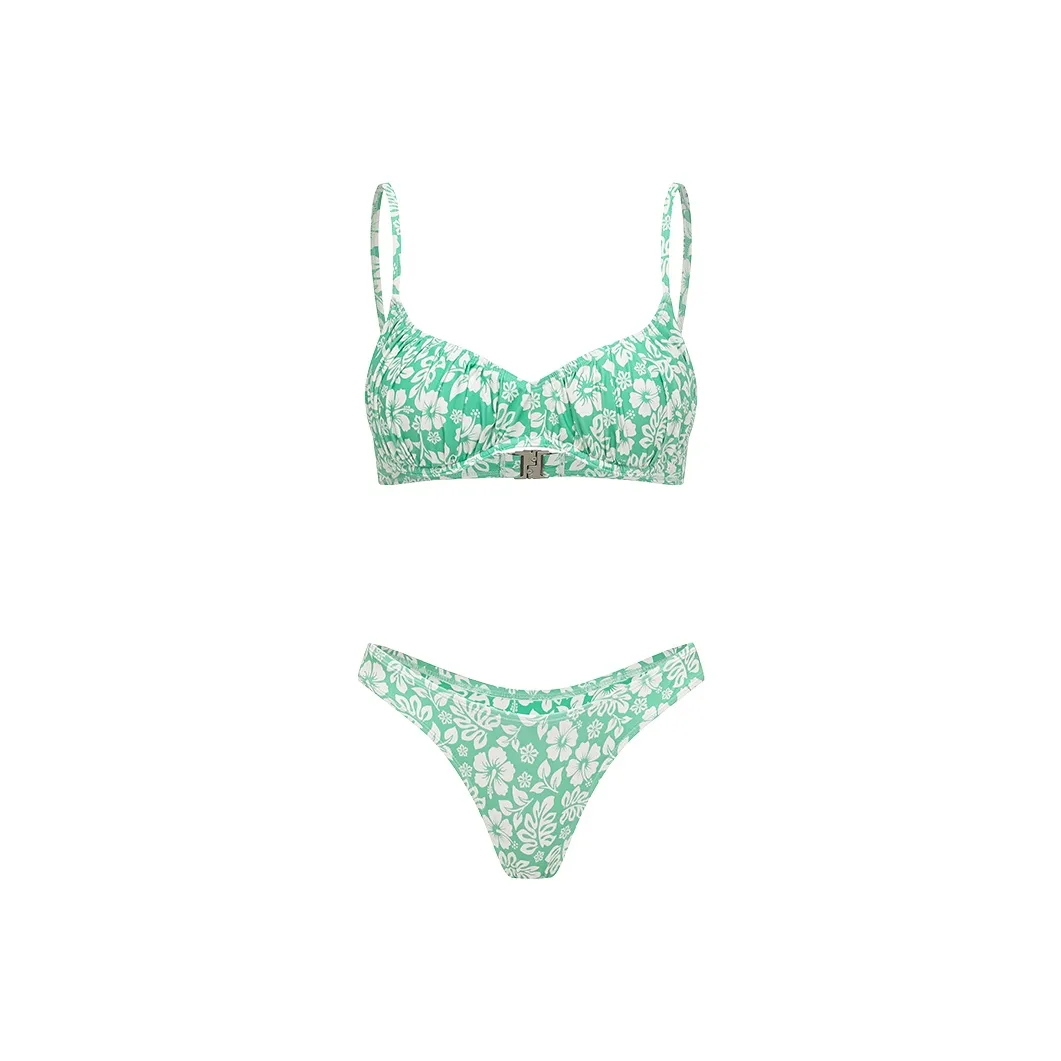 YUKARI SWIM Двухкомпонентный купальник для женщин Mint Mambo