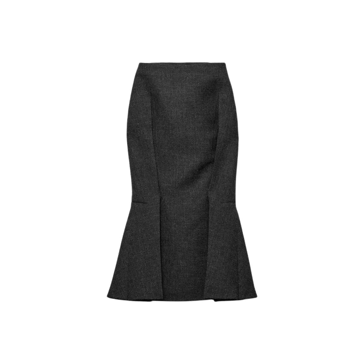 PRADA Casual Long Skirt Women's Coal Gray