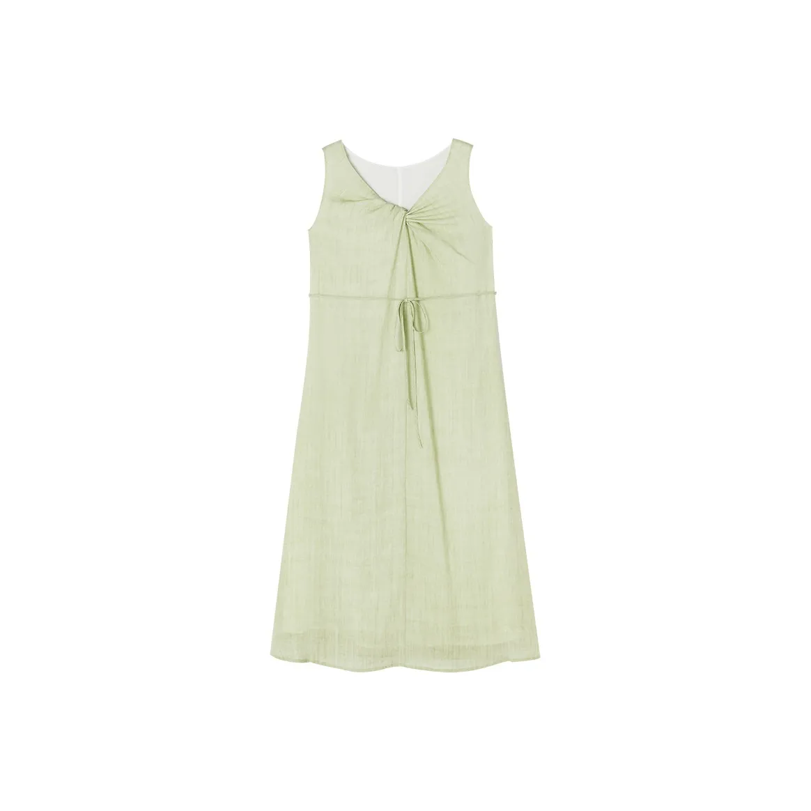 XIANGYING Sleeveless Dress Women's Fruit Green