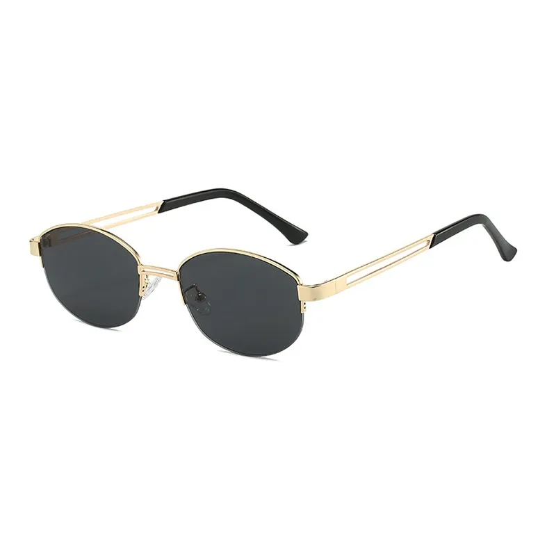 YUZHAOLIN Metal Oval Sunglasses Unisex