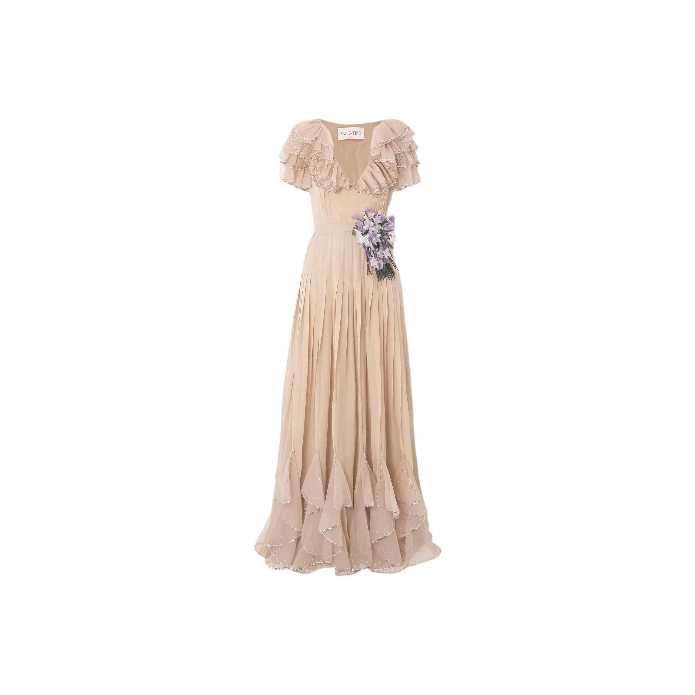 Valentino Evening Dress Women's Light Pink
