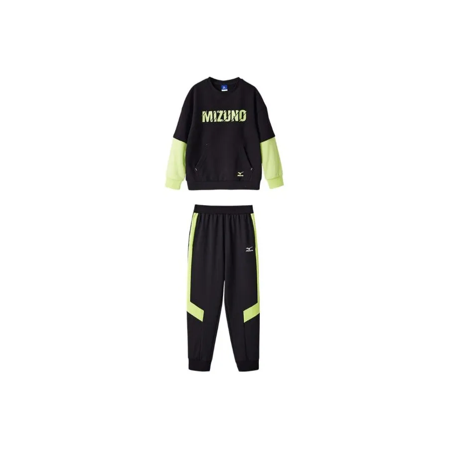 Mizuno Черный Школьный возраст Повседневная спортивная одежда