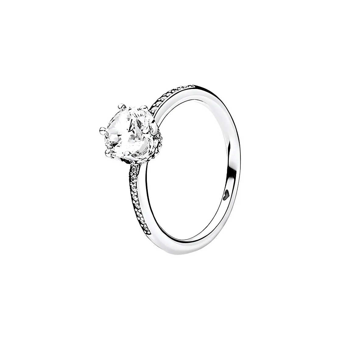 Pandora 925 Sterling Silver Rings Women's Silver