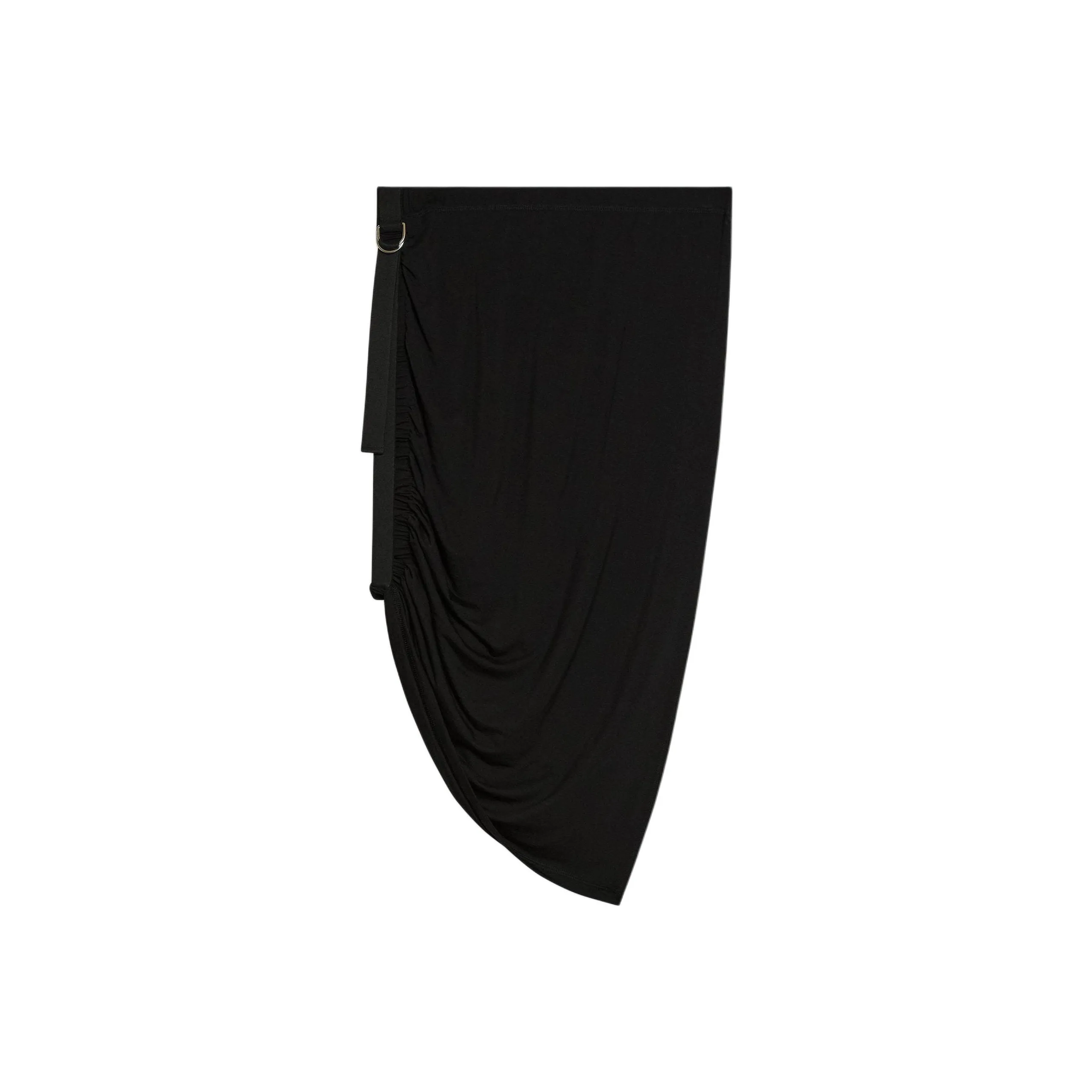 Helmut Lang SS25 Повседневный Длинный Юбка Женские Черный