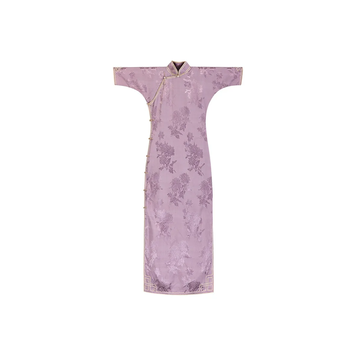 YICHENGFENGXU Чонсам Женский Фиолетовый