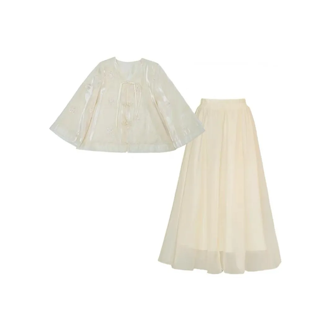 SONDR Комплект с юбкой Женские Абрикос