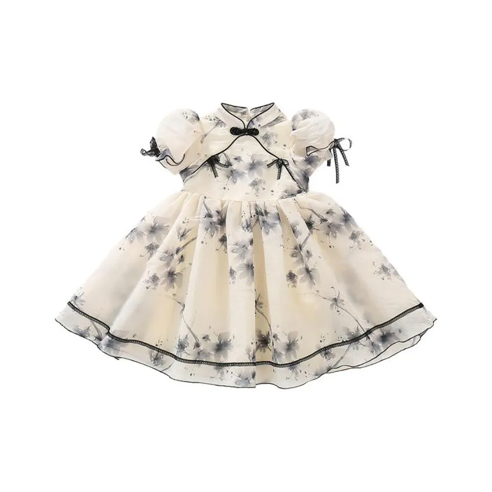 Jiao Ni Детское платье летнее многоцветное для детей