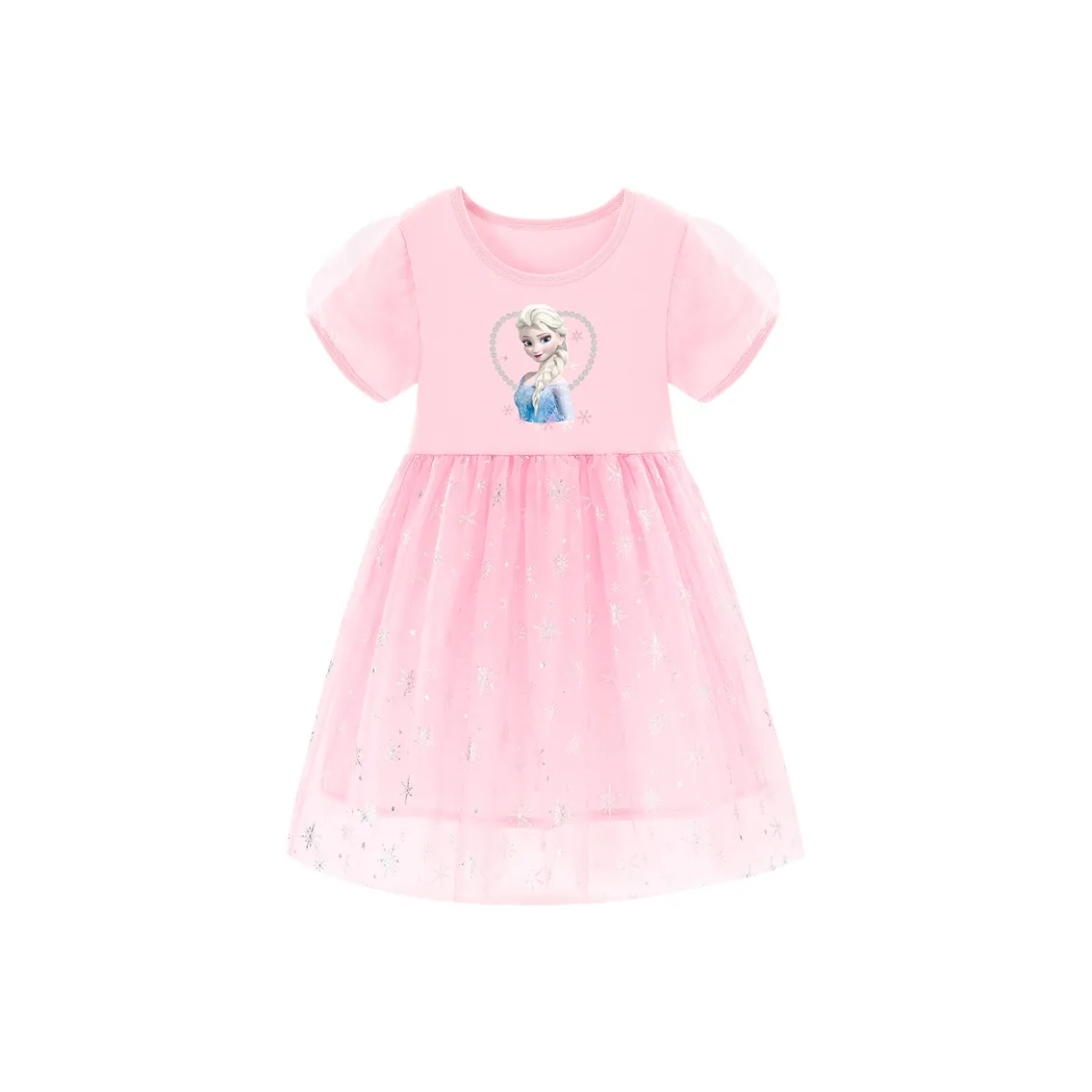 Disney Children's Платье Frozen Collection Розовый для детей 3-7 лет