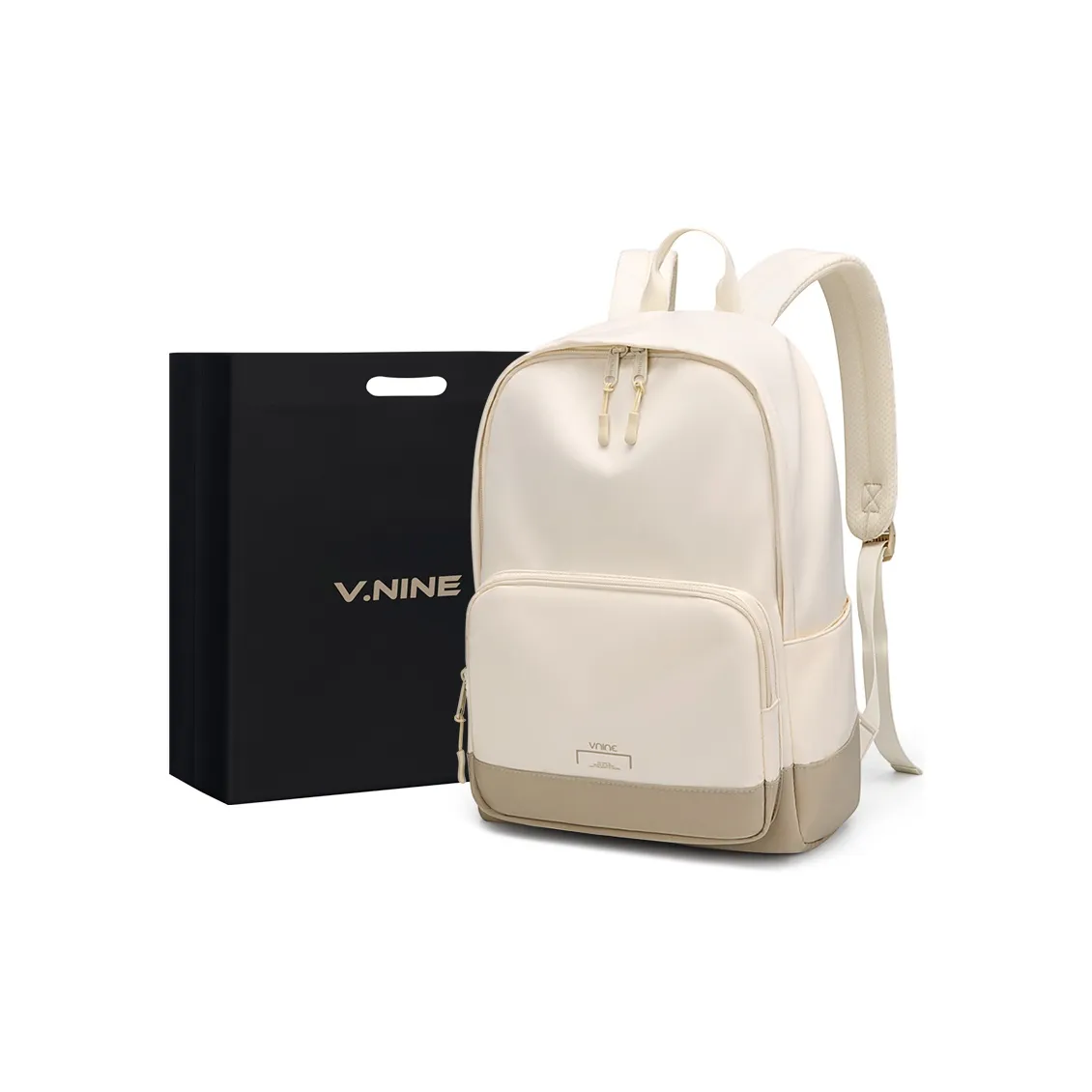 V.NINE Ткань Рюкзак для школы 15 дюймов Рюкзак для ноутбука Большой Унисекс Многоцветный