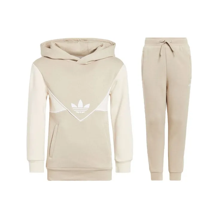 Adidas Originals Повседневная Спортивная Одежда Светлый Хаки Детская