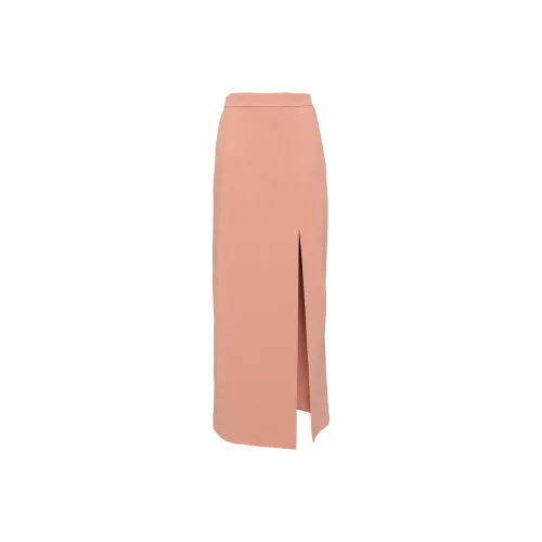 ELIE SAAB Нежно-розовый Женские Повседневные Длинные Юбки