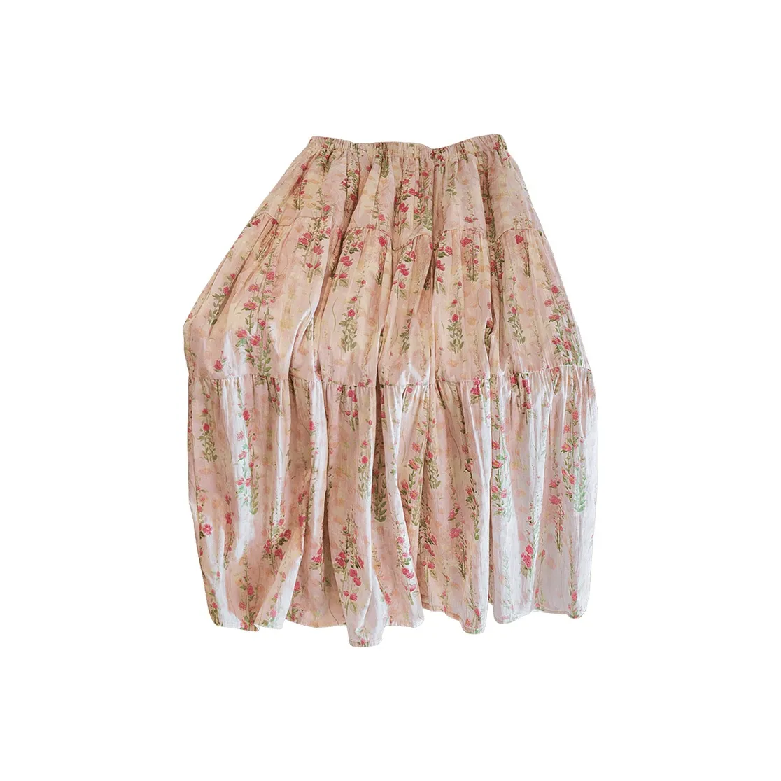 Cypress House Повседневный Длинный Юбка Женская Светло-Розовая