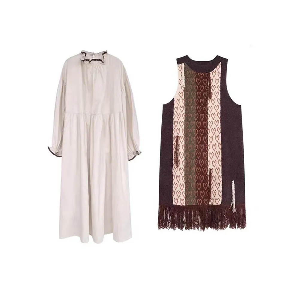 KYKW Темно-кофейный Женские Комплекты с юбкой