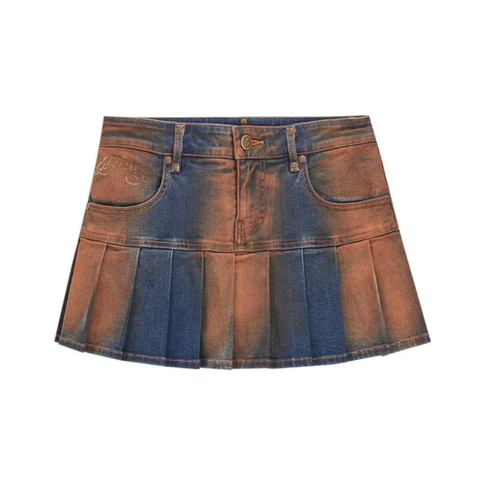 Ed Hardy Denim Short Skirts Women's Indigo