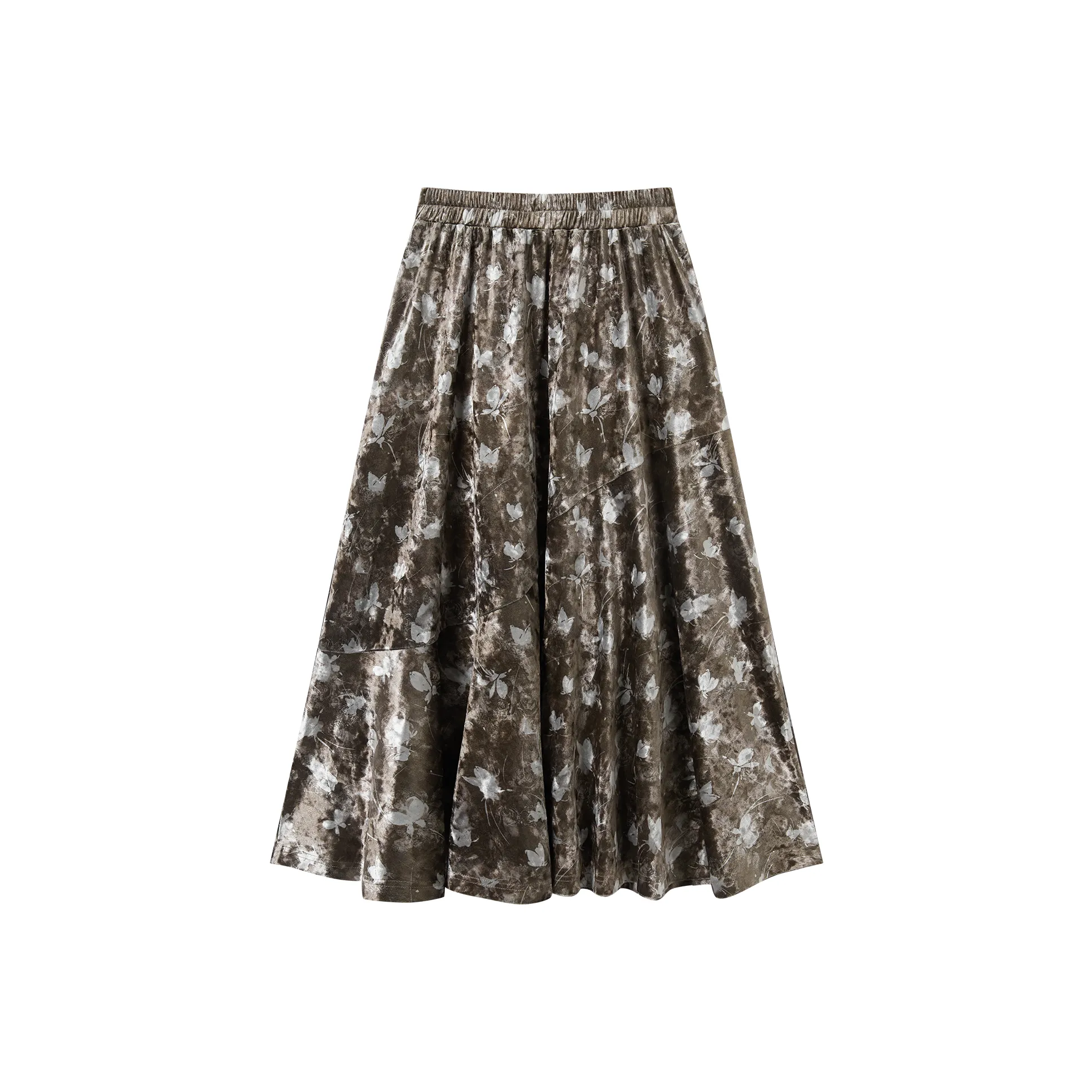 DIALOGUE Повседневный Длинный Юбка Женские Для танцев Бабочка Tale