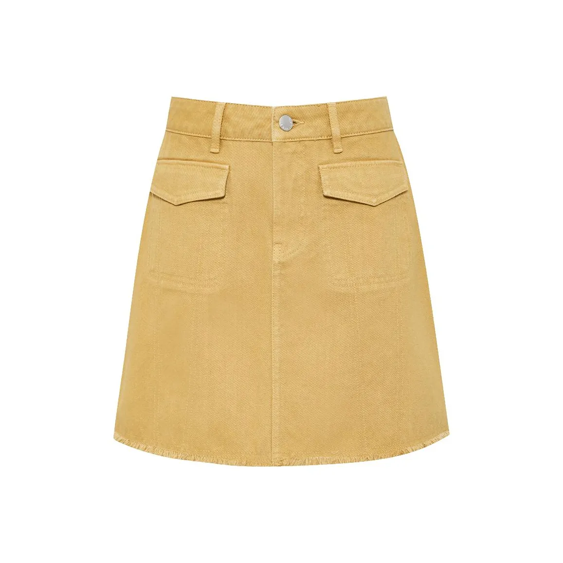 Hush Puppies Denim Short Skirts Women's Amber Brown
