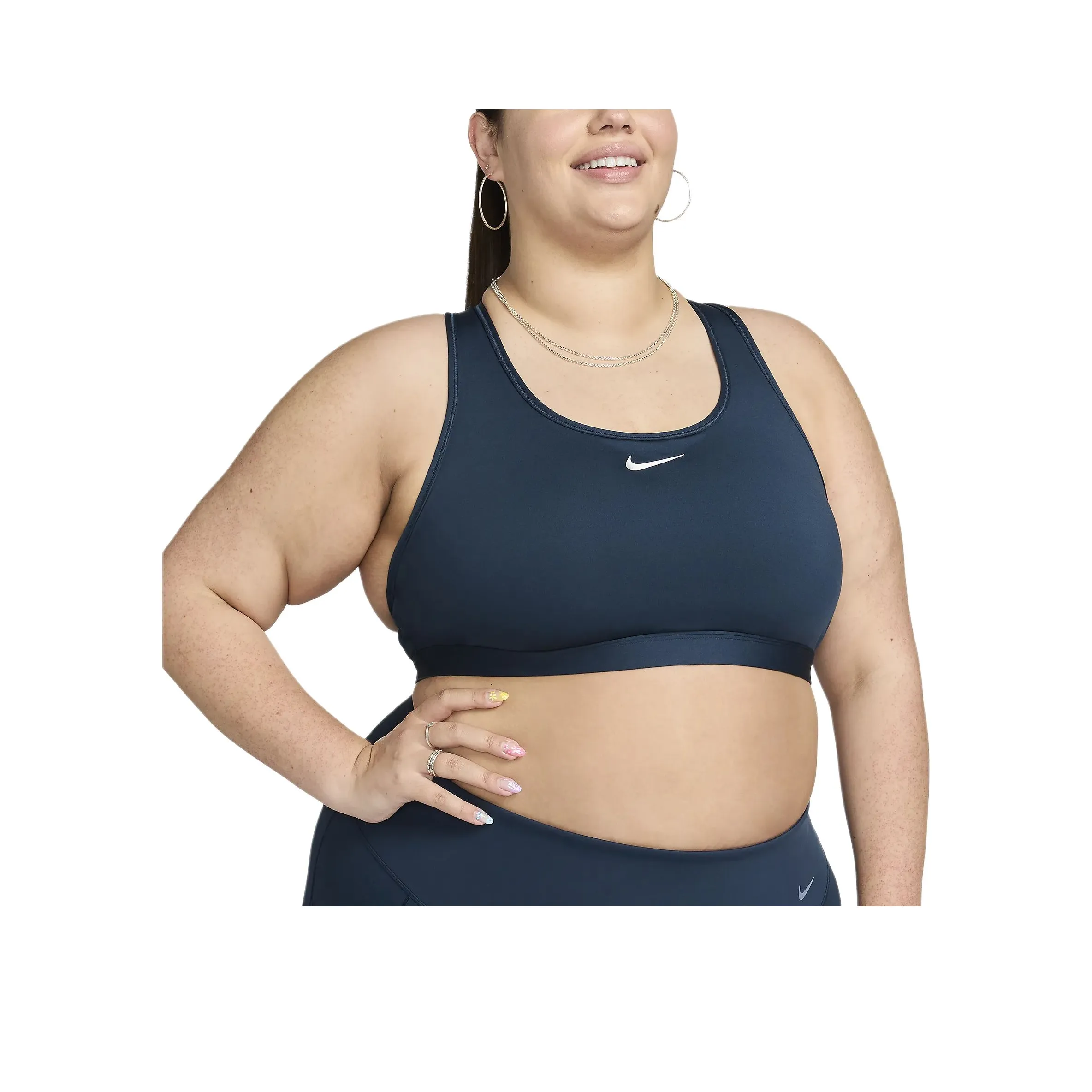 nike gorge Swoosh Medium Support Women's Padded Sports Bra Plus Size