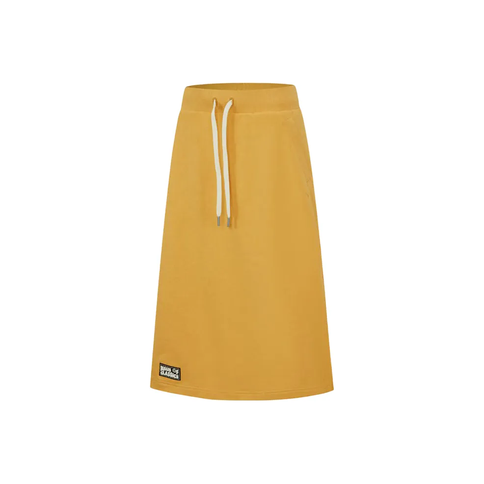 PUMA SELECT Повседневная Длинная Юбка Женская Оранжевая