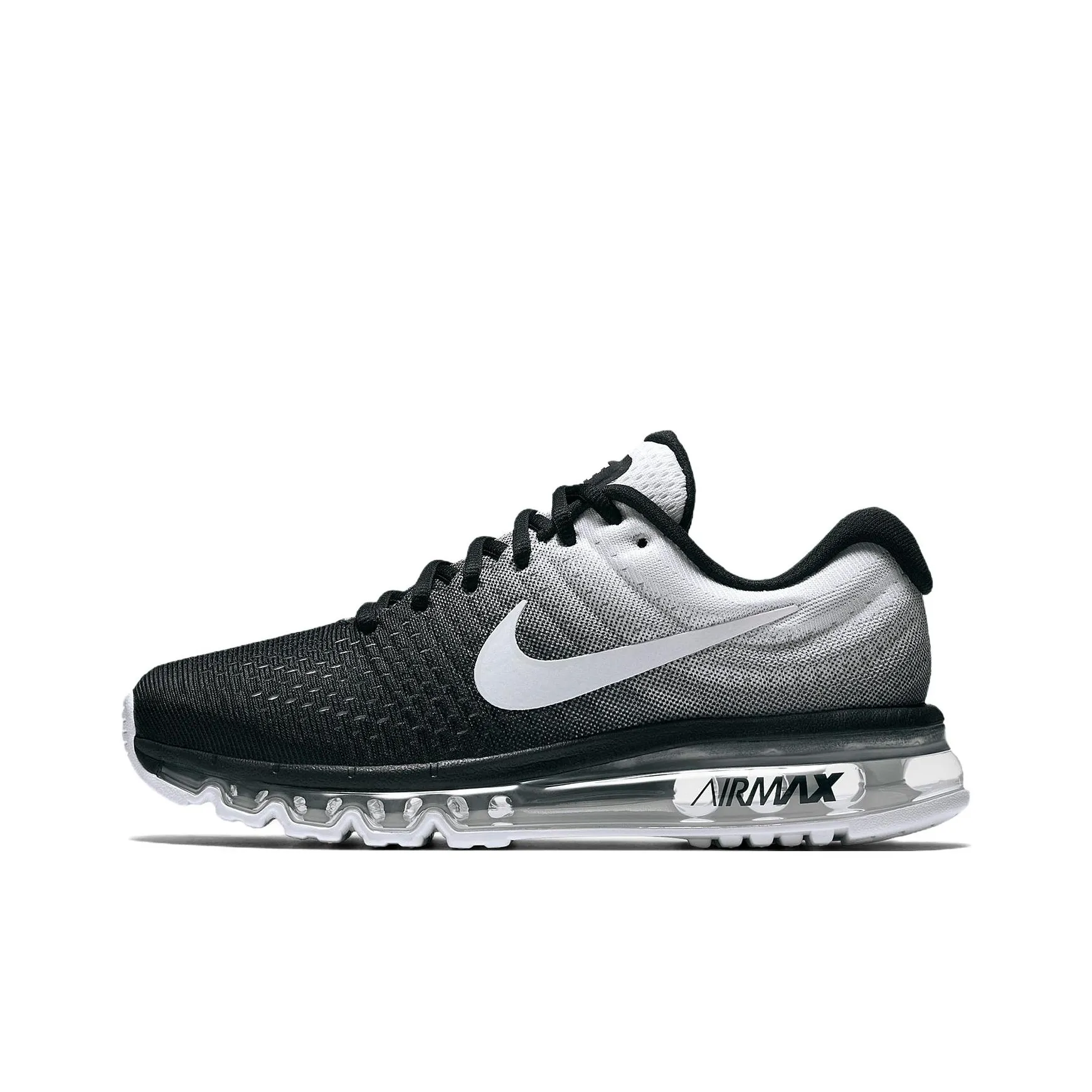 Nike Air Max 2017 Low Top Running Shoes Unisex Black