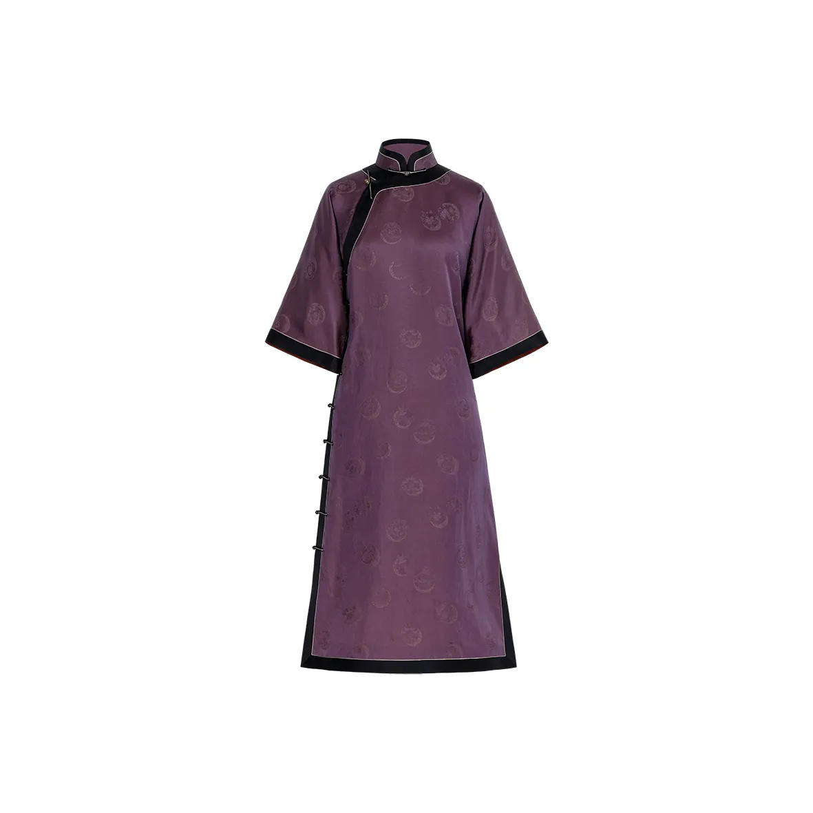 YICHENGFENGXU Чонсам Женский Фиолетовый