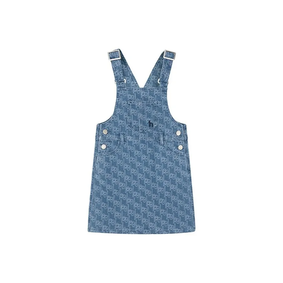 HAZZYS Детское платье из синего денима