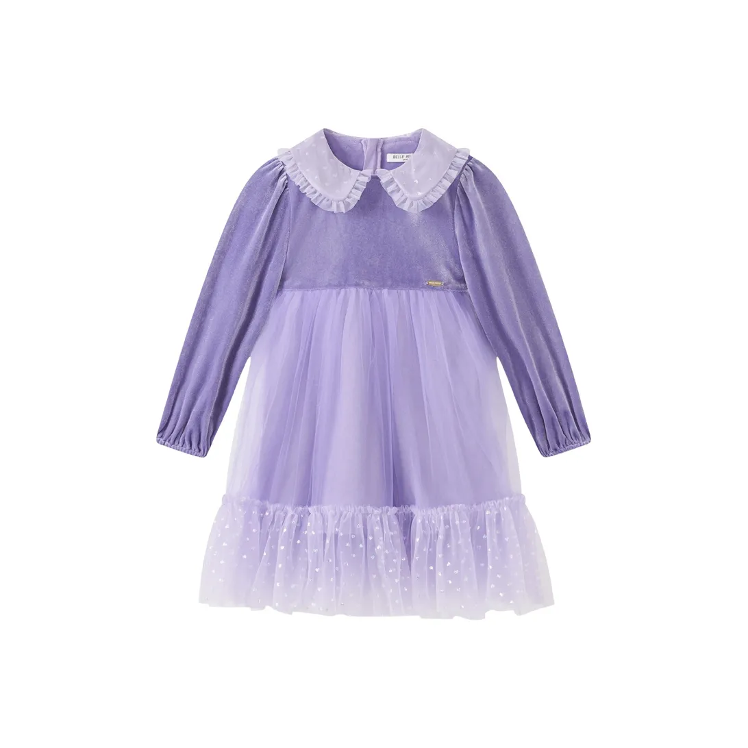 BELLE BELLE Фиолетовые Платья для Детей