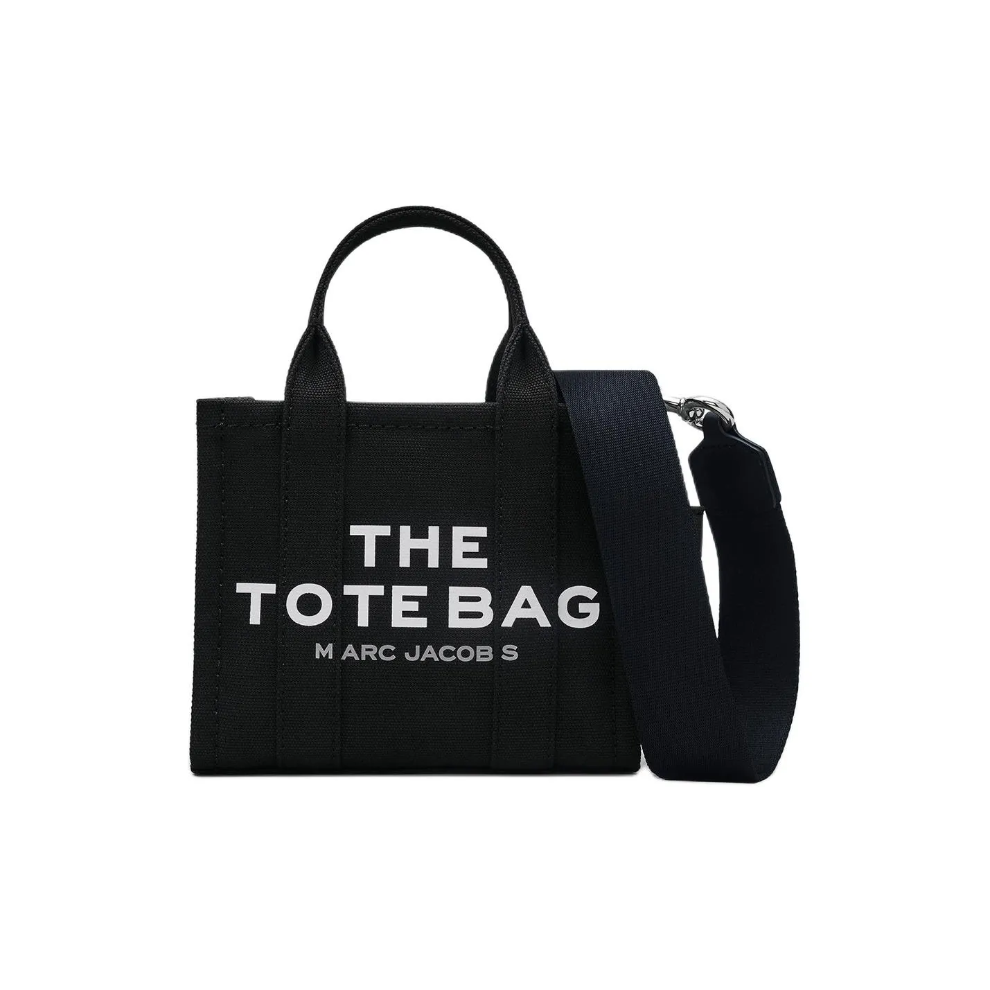 MARC JACOBS Resignation Холст Сумка-тоут Сумка для покупок Сумка через плечо Сумка Женская Черная