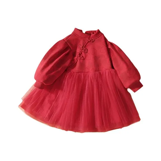 JELLYBABY Детское платье красное для малышей
