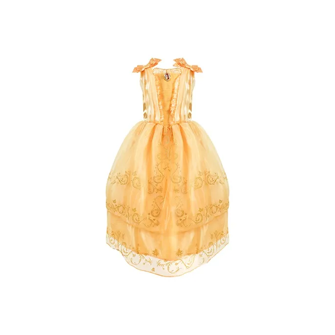 IKALI Детское платье Beauty And The Beast Желтое для девочек