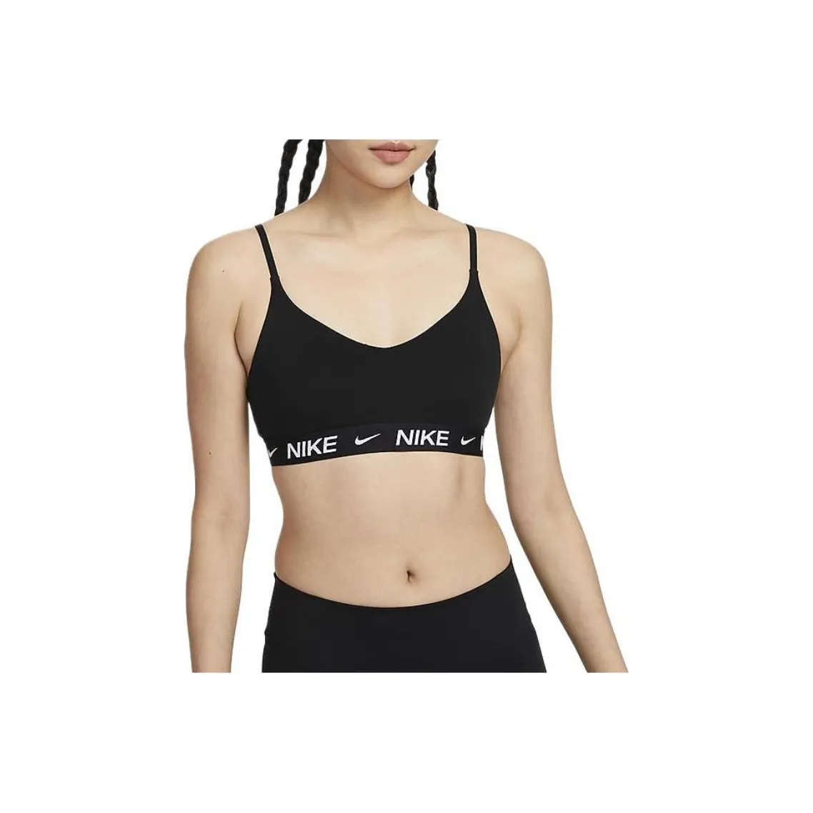 Nike INDY Спортивное белье Женское Черный Черный Белый