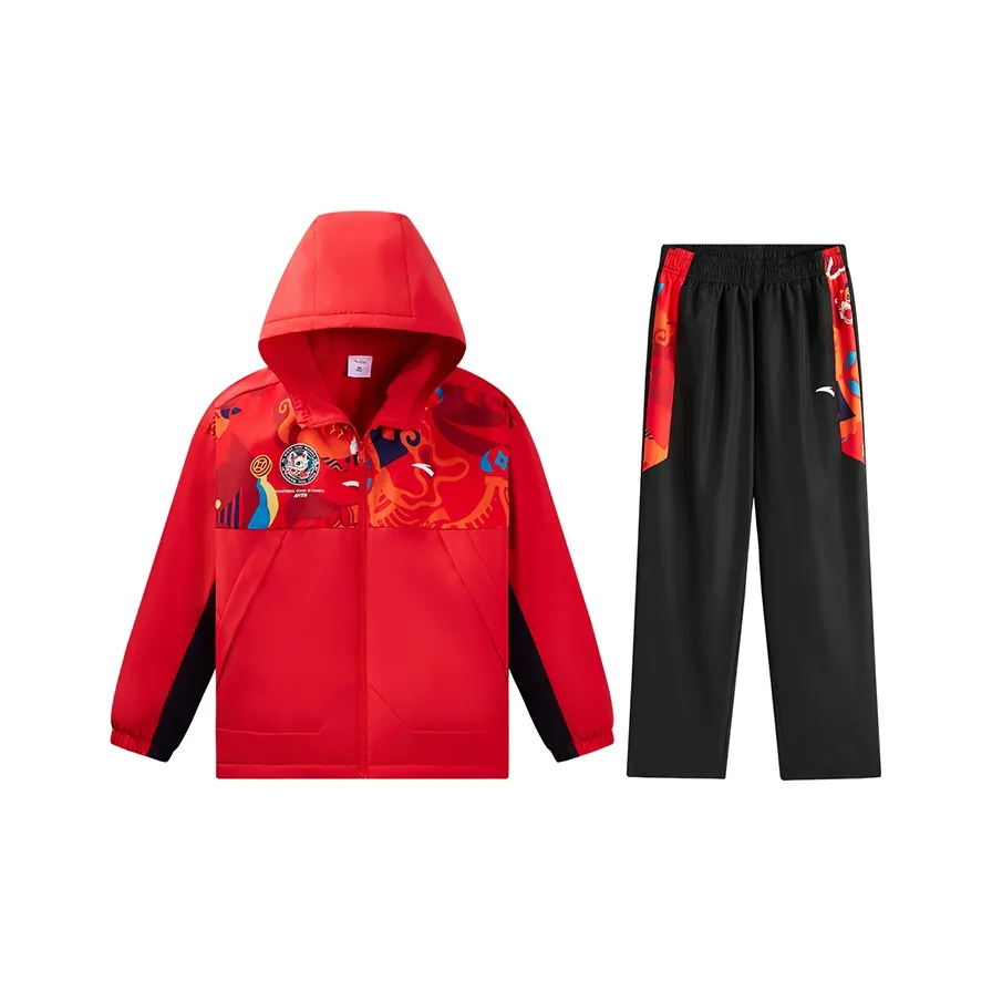 Antakids Повседневная Спортивная Одежда Легенда Красный Основной Черный Подростки