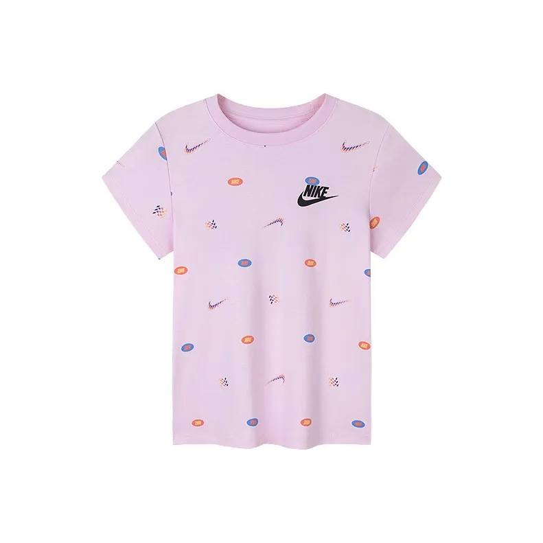 Nike T-рубашка Розово-вишневый для детей 3-7 лет